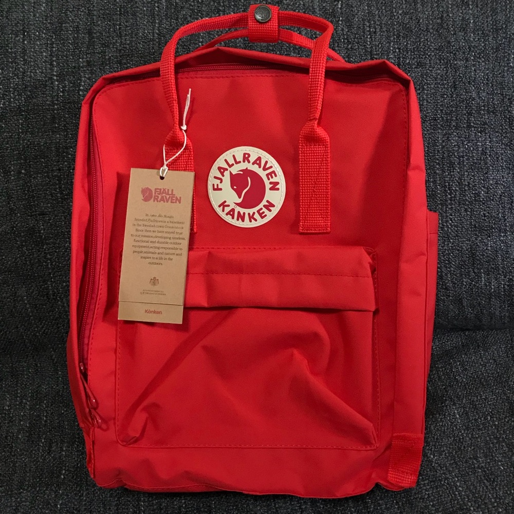 New Fjallraven Kanken Backback